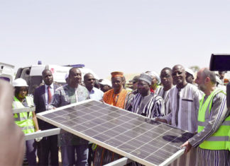 Energie solaire : la centrale de Pâ en chantier