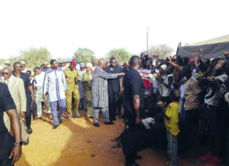 Insécurité au Centre-Nord : le président Roch Kaboré appelle à la résilience