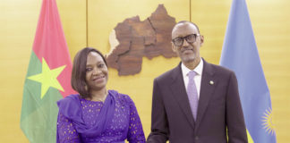 Coopération Burkina-Rwanda : Madina Ganou/Diaby Kassamba présente ses Lettres de créance à Paul Kagamé