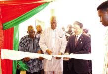 Coopération Burkina-Japon Un complexe érigé pour la promotion du sport