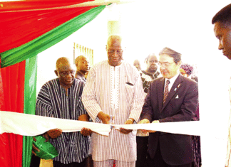 Coopération Burkina-Japon Un complexe érigé pour la promotion du sport