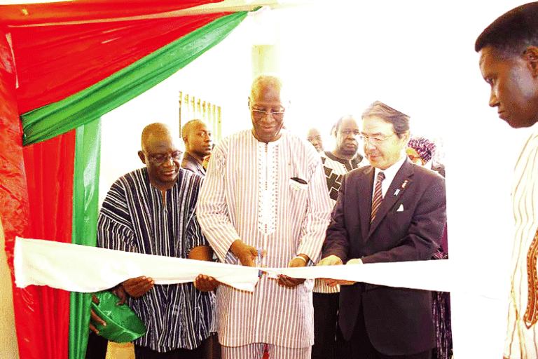 Coopération Burkina-Japon Un complexe érigé pour la promotion du sport