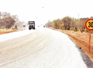 Bitumage de la route Manga-Zabré : La fin des travaux annoncée pour fin août