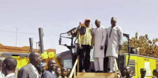 Arrondissement N°6 de Ouagadougou: des travaux de bitumage de routes lancés