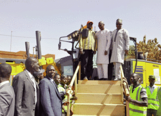 Arrondissement N°6 de Ouagadougou: des travaux de bitumage de routes lancés