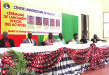 Enseignement supérieur Le centre universitaire de Manga ouvre ses portes
