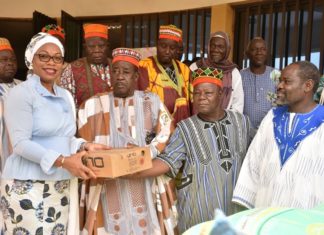 Crise humanitaire: Des dons de 58 millions de F CFA pour les déplacés