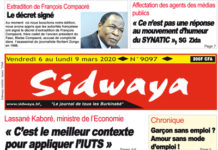 Une du 06-03-2020