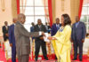 Madina Ganou, Ambassadeur, présente ses lettres de créance au président Yoweri Museveni