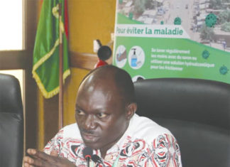 Dr Jean Charlemagne Kondombo, médecin de santé publique, incident manager du COVID 19