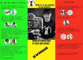 COVID-19, NE PAS PANIQUER, NE PAS BANALISER ! (Balai citoyen)