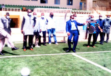 Stade municipal Issoufou-Joseph- Conombo : la nouvelle pelouse prête à l’usage