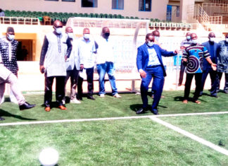 Stade municipal Issoufou-Joseph- Conombo : la nouvelle pelouse prête à l’usage