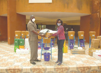 Lutte contre le COVID-19 : du matériel de protection pour la commune de Ziniaré