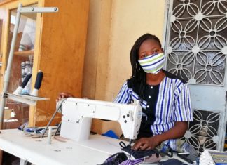 Covid-19: Des masques en Fasodanfani pour stopper la pandémie