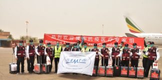 Lutte contre le COVID-19: Des médecins chinois en renfort au Burkina Faso