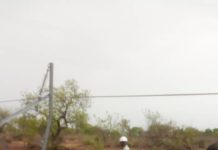 Pâ : Six poteaux hautes tension endommagés