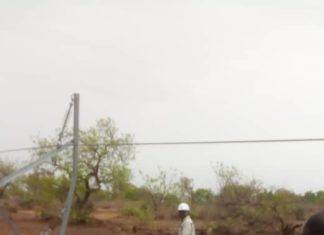 Pâ : Six poteaux hautes tension endommagés