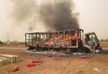 Incendie à la CAMEG de Tenkodogo