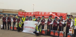 Covid-19 : 12 médecins chinois a Ouagadougou pour lutter contre le virus.