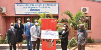 Lutte contre le coronavirus : La Fondation UBA offre plus de 87 millions F CFA