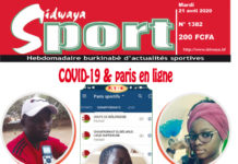 Une Sport du 21-04-2020