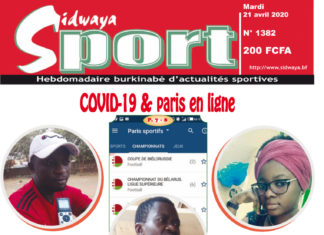 Une Sport du 21-04-2020