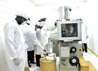 Production de chloroquine Prête, U-PHARMA n’attend que les réactifs