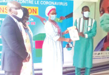 Coronathon : le gouvernement remet 30 millions F CFA