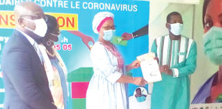 Coronathon : le gouvernement remet 30 millions F CFA