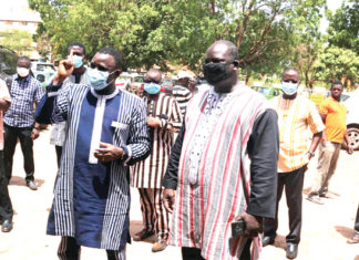 Non-respect des mesures barrières : le ministre Dabilgou met en garde les acteurs du transport