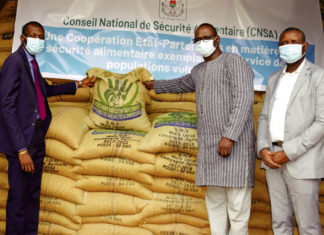 Conseil national de sécurité alimentaire : 10 000 tonnes de céréales offertes aux personnes vulnérables