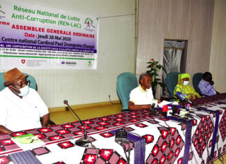 Réseau national de lutte anti-corruption : Les activités réalisées à 71,62% en 2019