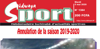 Sidwaya Sport du 05 mai 2020
