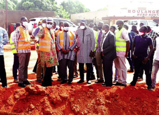 Avenue de l’Insurrection populaire : Les travaux de bitumage seront livrés en décembre 2020