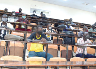 Reprise des cours à l’université Pr Joseph Ki-Zerbo : Des effectifs en présentiel réduits