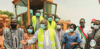 Réalisation des infrastructures du soixantenaire