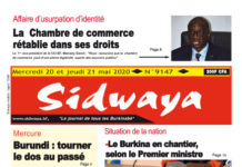 Une du 20-05-2020