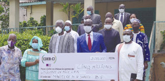 COVID-19 au Burkina:les opérateurs économiques burkinabè de Côte d’Ivoire apportent leur contribution