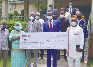 COVID-19 au Burkina:les opérateurs économiques burkinabè de Côte d’Ivoire apportent leur contribution