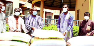 Soutien aux déplacés au Centre-Nord : Alassane Bala Sakandé offre 150 tonnes de vivres