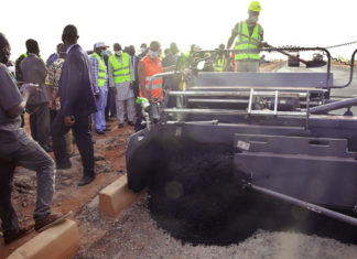 Autoroute de contournement de Ouagadougou : le Premier ministre satisfait de l’avancement des travaux