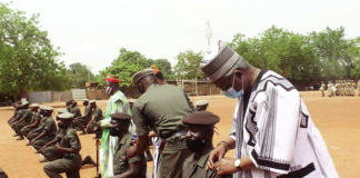 Ecole nationale de police: Fin de formation militaire de base pour 635 agents