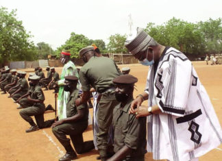 Ecole nationale de police: Fin de formation militaire de base pour 635 agents