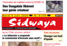 Une du 09-06-2020