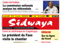 Une du 22-06-2020