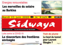 Une Sidwaya du 23 06 2020