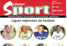 Une Sidwaya Sport du 23 juin 2020