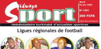 Une Sidwaya Sport du 23 juin 2020