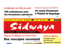 Une Sidwaya du 11 juin 2020